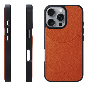 HANATORA for iPhone 16ProMax �P�[�X �{�v �ϏՌ� �X�}�z�P�[�X �X�}�z �R�[�h�z���_�[ �t�� �V�������N�J�[�t���U�[ �M�t�g �}�O�l�b�g�Ȃ� �I�����W CPG-16ProMax-Orange