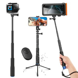 �����p�P�[�X���B��_�Z�b�g�O�r �����P�[�X�p���B��_����100cm�ȏ�����piphone�����B�e�E�ʐ^ IPX8�W���h�����x�����[��15m�܂Ő����p�Z���J�_360°��] Bluetooth�����R������X�g���b�v