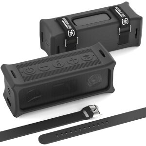 (�P�[�X�̂�) SIKAI CASE For Anker Soundcore 3�̂ݓK�p�J�o�[ �V���R���f�� ���߉\ �X�g���b�v&�n���h���t�� �h�o�v���O�݌v �����܂܏[�d�\ �����C/�Q�[����/�n�C�L���O�ɍœK �����h�~ ��