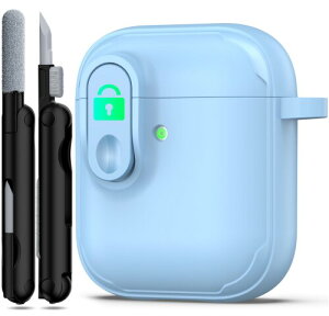 RFUNGUANGO for AirPods P[XJo[ N[jOLbgtAh~bNfUCA͂ȗیATPU ɗD Apple AirPods  2  1 [dP[XpAFG Cgu[