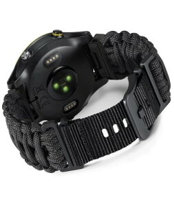 コンパチブルGarmin バンド 20mm/22mm/26mm パラコード ナイロン手作り編み込みバンド 軍事風パラコード ?固で耐久性の互?ガーミンのクイックフィット交?ベルト冒険スポーツ 互?Instinct/