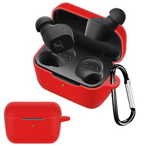 BUITFOU Sennheiser CX True Wireless SE �P�[�X �[���n�C�U�[�iSennheiser�jCX True Wireless/CX True Wireless SE �ی�J�o�[ �_�炩�� �V���R���� �����h�~ �L�Y�h�~ �ϏՌ� �h�o �y�� �����[�d�\ �J���r�i�t