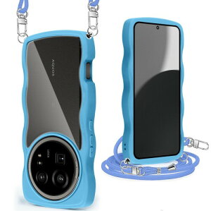 AQUOS R9 Pro �P�[�X �N���A �V�����_�[ �X�g���b�v�t�� AQUOS R9 Pro SH-54E �J�o�[ �l�C �S�ʕی� ���� �X�}�z�P�[�X �񂩂� ���|�� TPU ���^ �y�� ���O���\ ���������\ ���C�����X�[�d�Ή�