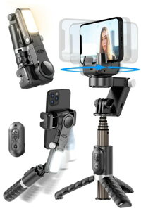 Ncolor Q18 �W���o�� ���B��_ �X�}�z�O�r 3in1 �܂肽���ݎ� �R���p�N�g�݌v LED���C�g�t�� Bluetooth�����R���t�� ���{��������t��