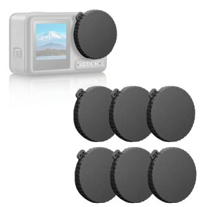 �����Y�L���b�v 6�� For DJI Osmo Action 4/Action 3/Action 5 pro �A�N�Z�T���[ �ėp �����Y�J�o�[ ���h�~ �h�o ����h�~ �����Y �p �ی�J�o�[