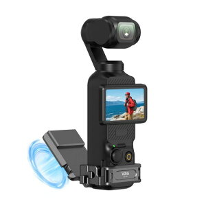 VRIG Osmo Pocket 3�p ���C�}�E���g �A���~�� �A�_�v�^�[�}�E���g �܂肽���� �}�O�l�b�g �g���A�N�Z�T���[ �R�[���h�V���[�}�E���g�t�� Action�N�C�b�N�����[�X�ƌ݊� DJI Osmo Pocket 3 �A�N�Z�T