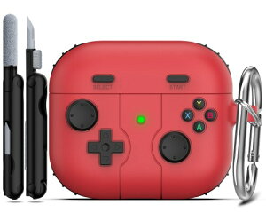 RFUNGUANGO AirPods �� 3 ����P�[�X�J�o�[ �L�[�`�F�[���t���A�Q�[���v���[���[�f�U�C���A�q���A�e�B�[���G�C�W���[�A�����A�j�������AAirPods Gen 3 �[�d�P�[�X�p�\�t�g�V���R���P�[�X - ���b