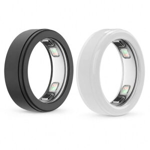 �����O �P�[�X For Oura Ring 5�i��5����I�[�������O�j�p �J�o�[ �L�k�� �V���R�� �����E�C�菝�h�~ ���퐶���Ƀt�B�b�g �j�����p (�������J���[+�u���b�N-M)