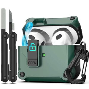 RFUNGUANGO Airpods  3 P[XJo[ SbNNbvt t{fBϏՌn[hVFی AirPods 3 P[X Apple AirPod  3  2021 Ή - pCj[hO[