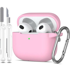 MHYALUDO AirPods  3 P[XJo[ 2021 RpO[h̗h~\tgVRՌzیی AirPods 3 P[XXLAL[`F[ƃN[jOLbgtAtg LED As