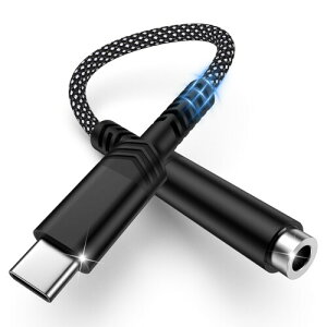 USB-C to 3.5 mm �C���z���W���b�N �ϊ� �^�C�vc 4�� �I�[�f�B�I�ϊ��A�_�v�^�[ �n�C���]�Ή� �w�b�h�Z�b�g�}�C�N DAC���� ���ʒ���/�ʘb/���y�Ή� �i�C�����҂� ���ϋv�� iPhone17/16/15/iPad Pro/And