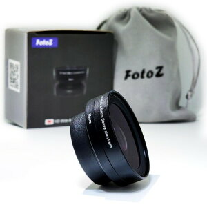 FotoZ 40.5mm 0.75x ~jLpϊY(}Nt)ASony ZV-1F ZV-E10AZV-E10 MarkII A6400 A6700ANZT[pALbgY16-50mmAPZ 16-50mm OSS IIɑΉ (ubN)