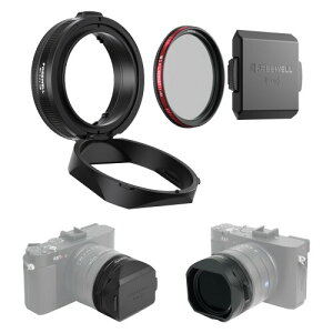 Freewell ���A�������Y�t�[�h - CPL/�~�X�g�t�B���^�[ �t���b�v�� �^�b�`���X���� Sony RX1R III�p (�u���b�N)