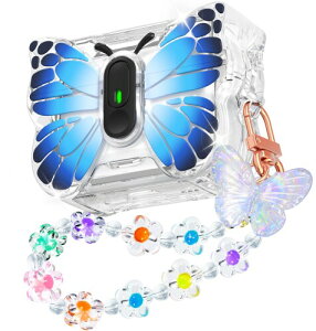 R-fun AirPods Pro 2�p�P�[�X �o�^�t���C �A�[�e�B�X�g���[ - �����|�b�v�A�b�v�W�ƃL�b�N�X�^���h�@�\�A�~���^���[�O���[�h��360°�ی�A�������u���X���b�g�ƃN���[�j���O�L�b�g�t�� AirPods