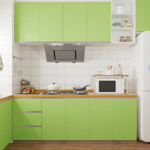 VaryPaper 壁紙シール ウォールステッカー リメイクシート 無地 剥がせる ライトグリーン 幅40cmx長さ2m 柄なし リフォーム 補修 カッティングシート ふすま紙 接着剤不要 のり付き つや消