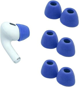 Comply(�R���v���C) AirPods Pro ��1 & ��2���� �Ή� �����p �C���[�s�[�X L �T�C�Y 3�y�A�� �Չ���/�t�B�b�g��/�E���h�~
