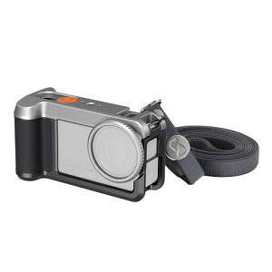 SmallRig �X�g���[�g�O���b�v�L�b�g DJI Osmo Action 6�p �R�[���h�V���[�t���A���~�P�[�W�A�V�����_�[�X�g���b�v�A�����Y�ی샊���O�A1/4�C���`-20�ʒu���ߌ��t���ی�t���[���A�X�g���[�g�t