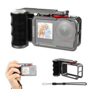 XKDAICH DJI Osmo Action 5 Pro/4/3�p���^���P�[�W �A���~�������ی�t���[�� �}�O�l�b�g���A�^�b�`�����g �d��167�O���� �莝���B�e�p�g���A�N�Z�T���[ �O�r�E���B��_�Ή� Vlog�E�X�g���[�g�t�H