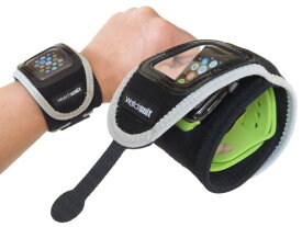 Watch suit VIEW 黒／グレーはApplewatch、腕時計を5秒で簡単装着する保護カバーです。透明保護フイルムの上からスマートウオッチの操作可能なソフトカバー 、Smartwatchをプールで水泳等に、