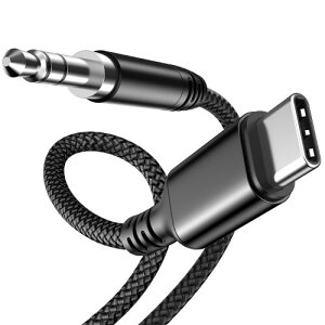Highwings AUXP[u ^Cvc USB C to 3.5mm eIP[u ϊP[u DAC nC] Type C to 3.5mm I[fBIP[u Hi-Fi iC҂ ϋv wbhz/iPhone 15V[