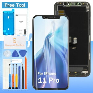 A-MIND For iPhone 11 Pro tpl ʌCp ^b`plZbg 5.8 C` A2215, A2160, A2217 LCD ʌ tgpl XN[Cp[c fW^CU CHZbgt+یt