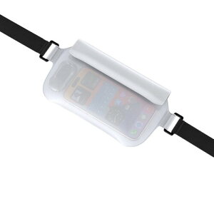 Natiform ウエストポーチ IPX8 防水 携帯 防水ケース (白)