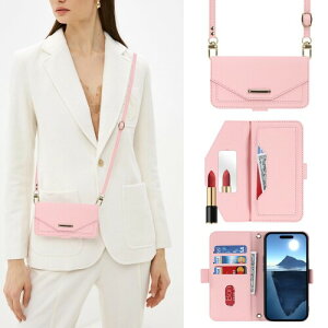 �Ή� iphone 16 plus �P�[�X �蒠�^ �V�����_�[ �� �����ӂ���16�v���X�P�[�X �X�g���b�v�t�� �~���[ �J�[�h���[ ���z �A�C�t�H��16�v���X �P�[�X �N���X�{�f�B�P�[�X ������ ��|�� �΂ߊ|��