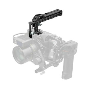 SmallRig �J�����p�O���b�v DJI�ɑΉ�Focus Pro LiDAR�p�g�b�v�n���h�� 23cm�̃X�P�[���ƐL�k���[������� ����~�߃O���b�v�ƃR�[���h�V���[ ARRI�p�ʒu���ߌ� 1/4�C���`-20�l�W�� 5236