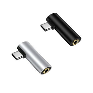 ANNIBER �^�C�vC �C���z���W���b�N Type C to 3.5mm�ϊ��A�_�v�^�[*2�� L���^/4��/TRRS�Ή� usb c�C���z���W���b�N Hi-Fi���� �^�C�vc �ϊ��W���b�N USB C(���X) to 3.5mm(�I�X)�ϊ��R�l�N�^ ���y/�ʘb/��