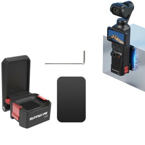 DJI Osmo Pocket 4/3 �Ή� �}�O�l�b�g�X�^���h �O�r�g���A�_�v�^�[1/4�C���`�l�W���t�� �I�X���|�P�b�g4�X�^���h �N�C�b�N�����[�X���C�}�E���g�A�_�v�^�[ DJI Osmo Pocket 4/3 �p�O�r�A�N�Z�T���[