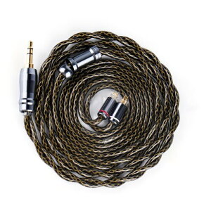 NICEHCK GodDNA イヤホンリケーブル アップグレードケーブル 0.78mm 2Pin 3.5mm 銅銀合金+銀メッキ合金銅+銀メッキ7N高導電銅ミックス デュアルシールド構造 交換用 音質改善 イヤモニ hifi 金属製