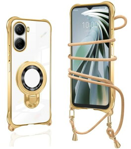 ZTE Libero 5G IV �P�[�X �N���A �V�����_�[ ���� �����O�t�� �X�^���h�@�\ A302ZT �P�[�X �}�O�l�b�g���� ZTE nubia Ivy �X�}�z�P�[ �X 120�x���]�X�^���h �ϏՌ� �ČR�K�i �g�� �R�t�� �΂߂��� �D