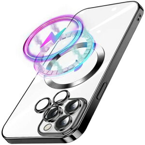 iPhone 12 Pro Max P[X NA TPU MagSafeΉ }Olbg }OZ[t Ή CX[d ^ y ϏՌ ACtH 12ProMax Jo[ Xgbvz[t Yی iPhone12ProMaxP[
