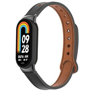 (PONATTENO) For Xiaomi Smart Band 8�o���h �{�v�� ���� ���X�g�o���h ������� mi band 8�x���g �֗� �ȒP���t�� (�u���b�N)