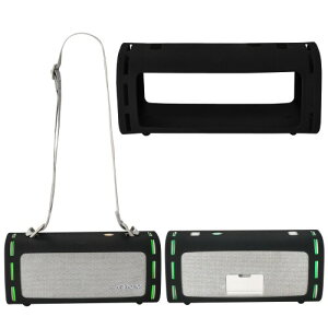 Fenmaru Sony ULT Field 5 �Ή� �V���R���P�[�X �ی�P�[�X �ی�J�o�[ Sony ULT Field 5 �Ή� �A�N�Z�T���[ ���C�����XBluetooth�X�s�[�J�[ (Black)