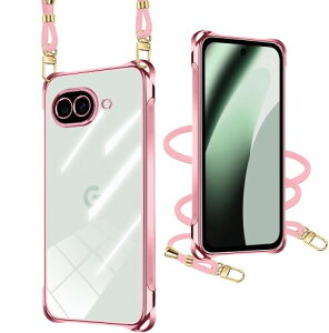 xiusiteli Google Pixel 10A �p �P�[�X �N���A �V�����_�[ �s�N�Z�� 10A �g�уJ�o�[ �ϏՌ� �S�ʕی� �X�g���b�v�t�� ���|�� �΂߂��� ��|�� �X�}�z�P�[�X TPU ���^ �y�� ���O���\ �����h�~ �_