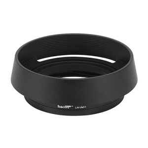 Haoge LH-VM11 �o���l�b�g���E���h���^�������Y�t�[�h�V�F�[�h for �t�H�N�g�����_�[ Voigtlander 35mm f2 1:2/35 ULTRON Aspherical Vintage Line VM �����Y�����p LH-12