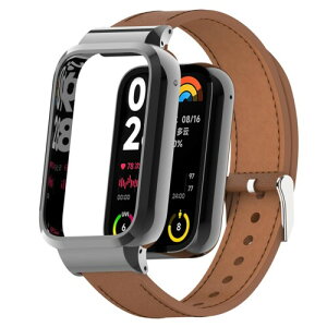 (ULIGADUO) poh For Xiaomi Band 8 ProɑΉ یP[X̌^ vxg \tgU[ (uE)