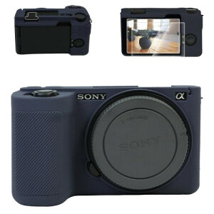 VOVMOEYA �J�����P�[�X For SONY ZV-E10 II ZV-E10markii ZV-E10M2�CZVE10 II�{�f�B�P�[�X �V���R���J�o�[ For �\�j�[ ZV-E10M2�J�����P�[�X ZV-E10markii �J�����ی�J�o�[ �e�N�X�`���[��-�u���[