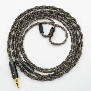 SoundsGood Cassiterite �L���V�e���C�g 4�c �n���h���C�h ���P�[�u�� �⃁�b�L �����x�� ���_�f�� OFC �C���z�� �A�b�v�O���[�h �P�[�u�� �����P�[�u�� (2Pin-3.5mm)