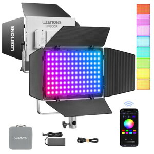 GODOX LITEMONS LP600R RGBW LEDplCg rfICg CCT fAFx 1800K-10000K 60W pCg HSI[hGEL[ht 14 FXCg Ao͏ƖT|[gAPP CgQ