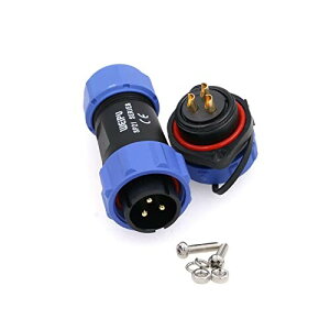 ZBLZGP WEIPU SP21 3  Pin ̍qYƍdCd~̃RlN^[ AC DC M LED uP[u C[ vÕpl̑䎆̃\Pbg 500V 30A O͂̂߂ 14AWG