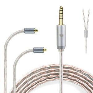 okcsc JBX ���P�[�u�� Pentaconn Ear�R�l�N�^ �C���z���P�[�u�� �C���z���E�w�b�h�z���p Acoustune�p HS1790TI�EHS1697TI�EHS1750CU�EHS1677SS���ɓK�� OFC 4�c ����1.2m 4.4mm