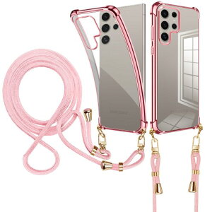 weiaoluo Samsung Galaxy S24 Ultra 5G P[X V_[ ϏՌ GalaxyS24 Ultra 5G X}zP[X Galaxy S24Ultra 5G Jo[  lbNXgbv 񂩂 ΂߂ Xgbv | h~ 菝h~