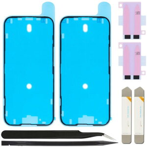 ZHUROUPU 2  PC for iPhone 15 ̂߂̖hOJbg̔SXebJ[ALED XN[̐ڒ܋yѓdr̐ڒ܃e[vChXN[forV[Se[vi6.1 "j