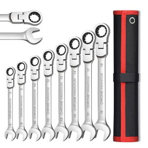 Korekaou tbNX`Fbg` 8/11/12/13/14/17mm pwbh 180°px\ U胉`Fbg [|[`t (8pcs)