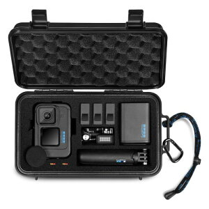 Lekufee �g���x���h���n�[�h�P�[�XGoPro Hero 13 / 12 / 11 / 10 / 9�AHero 4K�A���f�B�A���W���[���A����т��̑��A�N�Z�T���[�p�i�P�[�X���o�b�O�̂݁j