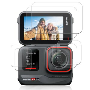 Nutmeg�Ή� Insta360 Ace Pro �p�� �K���X�t�B����360 ACE Pro �t�B���� Insta360 ace pro �ی�t�B���� �����K���X �d�x9H �����ߗ� ������ �C�A�Ȃ� �\��t���ȒP ������ �ϏՌ� �����x�^�b�` ��U�h�~