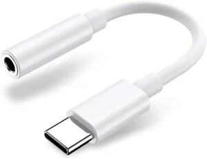 RayDisk USB Type-C �� 3.5mm �C���z���ϊ��A�_�v�^ (iPhone16/15�EiPad�EAndroid�EPC �e��Ή�) ���ϋv�i�C���� (�ʘb/���y/���ʒ���) (4��/3�Ɍ��p)