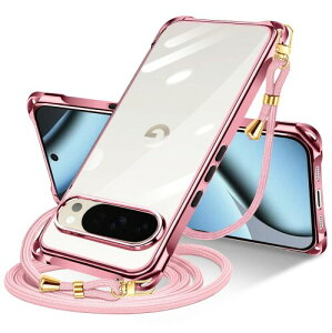 NISIILNG Google Pixel 10 Pro XL �p �P�[�X �N���A �V�����_�[ pixel 10pro xl �p �X�}�z�P�[�X �s�N�Z�� 10Pro XL �J�o�[ ���|�� �΂߂��� ��|���P�[�X ���� ���^ �y�� TPU �R�t�� �΂߂��� �D��X�g���b